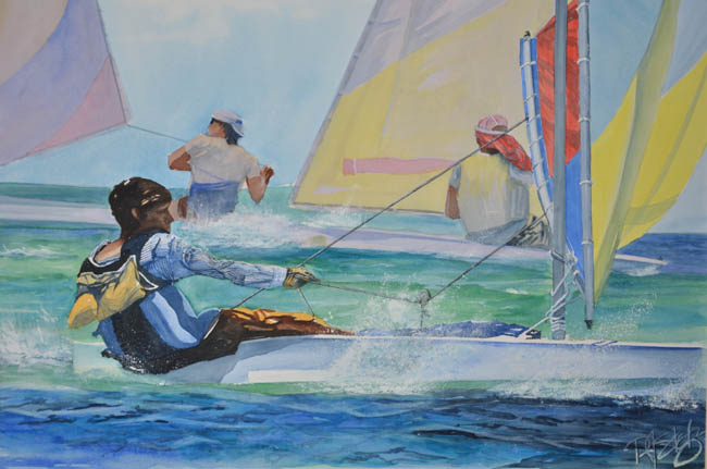 Pulling into First 